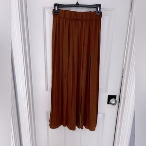 Chocolate brown skirt. Topshop